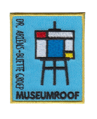emblemen badges patches pro merchandise embleemkes insignes bestellen laten maken zomer kamp thema museum roof picasso