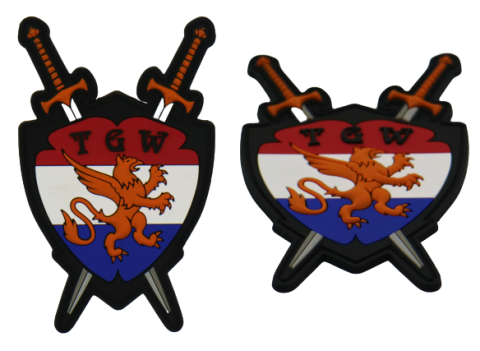 pvc rubber emblemen patches badges merchandise bestellen laten maken kopen 1