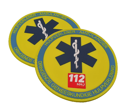 pvc rubber rubberen sileconen patches badges emblemen bestellen laten maken kopen pro merchandise 112