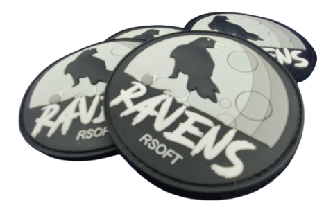 pvc rubber rubberen sileconen patches badges emblemen bestellen laten maken kopen pro merchandise airsoft
